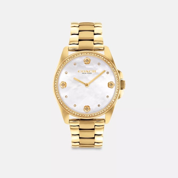 Coach Watch GREYSON 14504109 Women's Gold